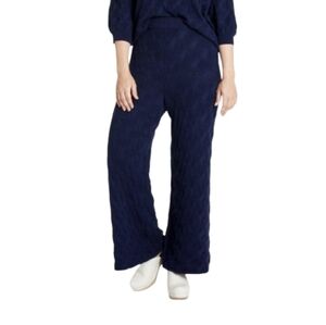 NWOT Rachel Comey Knit Navy Blue Pull On Plus Size Pants Size 2X